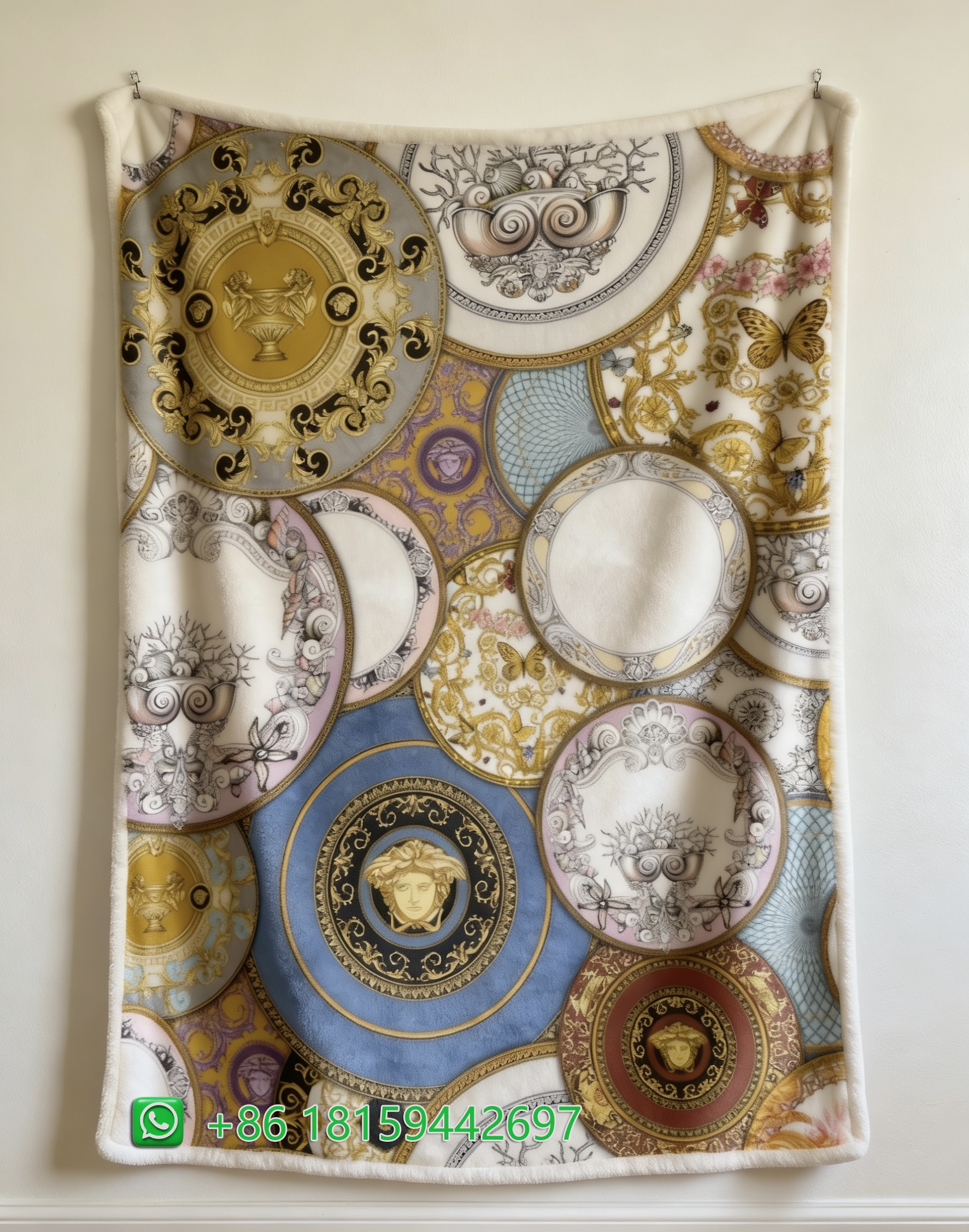 Versace Throw Blankets